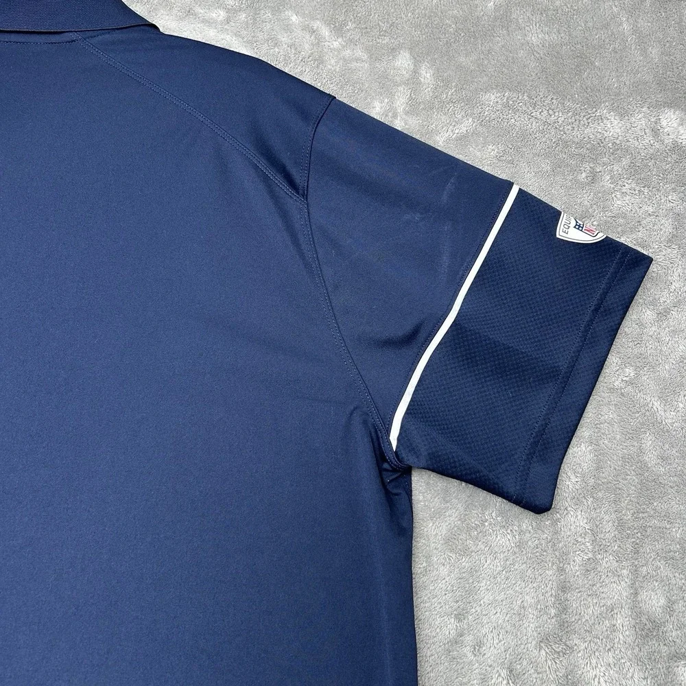 Dallas Cowboys Shirt Mens XL Nike Polo Dri-Fit Performance Golf NFL Training